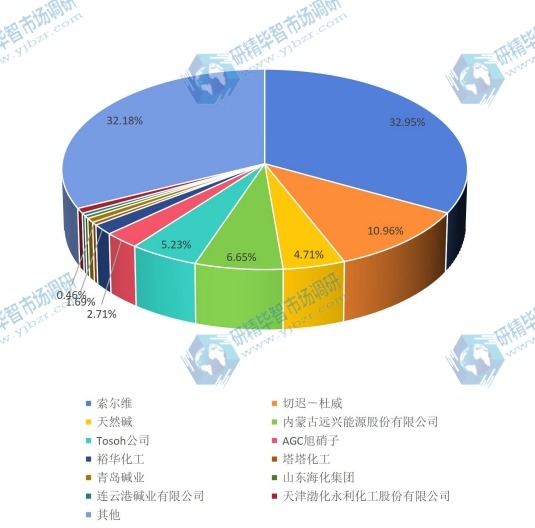 2016全球市场碳酸氢钠(小苏打)主要厂商产值份额 2016全球市场碳酸氢钠(小苏打)主要厂商产值份额