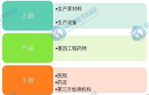 基因工程药物行业产业链 基因工程药物行业产业链