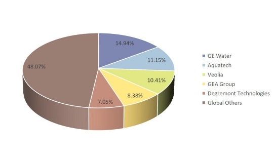 2016年全球五大零液体排放系统(ZLD)制造商收入市场份额 2016年全球五大零液体排放系统(ZLD)制造商收入市场份额