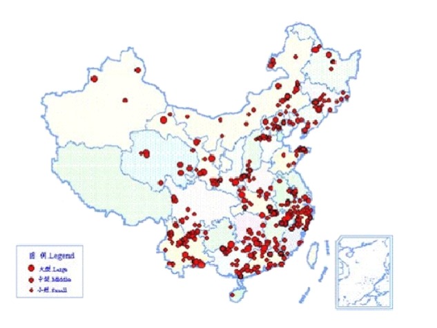 我国银矿分布图 我国银矿分布图