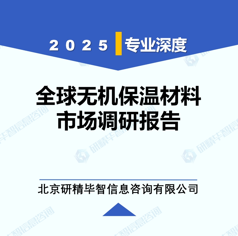 2025年全球无机保温材料市场调研报告