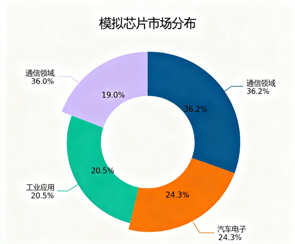 全球模拟芯片市场竞争格局 全球模拟芯片市场竞争格局
