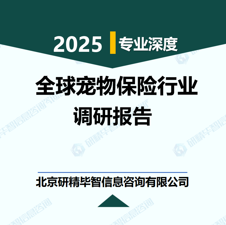 全球宠物保险行业数据及市场调研分析报告