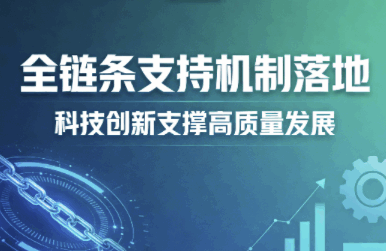 全链条支持机制落地科技创新支撑高质量发展 全链条支持机制落地科技创新支撑高质量发展