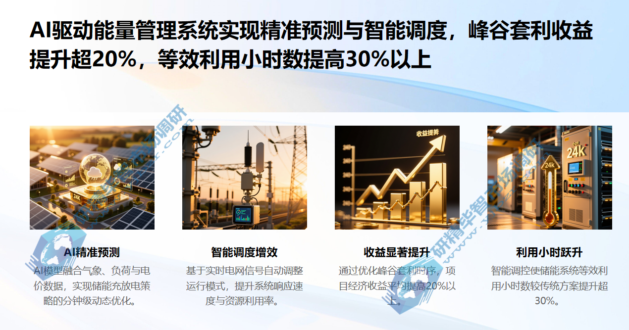 AI技术成为储能系统智能化升级的核心抓手