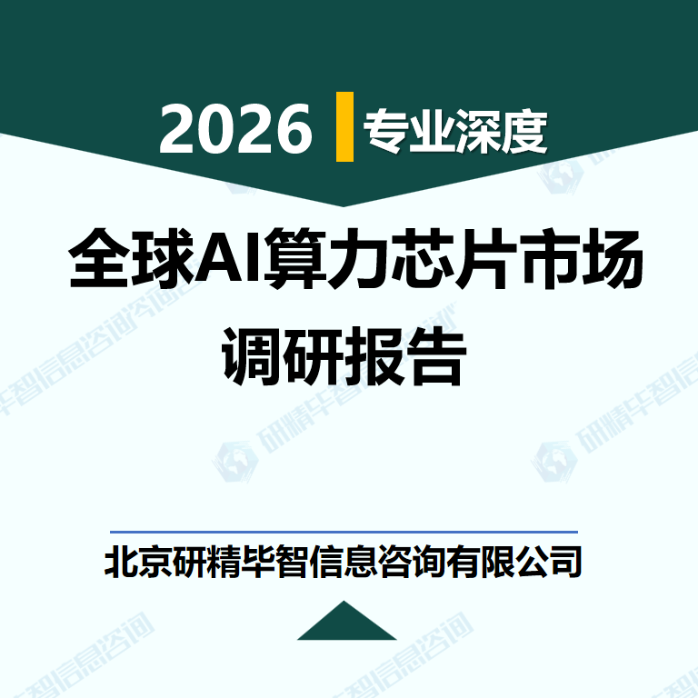 2026-2030年全球AI算力芯片全产业链洞察与投资前景分析研究报告