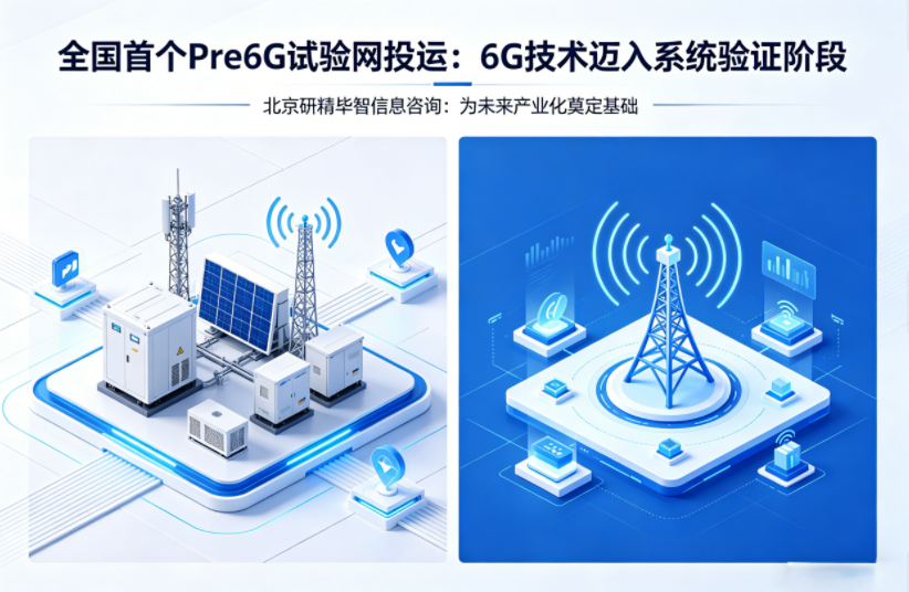 全国首个Pre6G试验网投运：6G技术迈入系统验证阶段，为未来产业化奠定基础