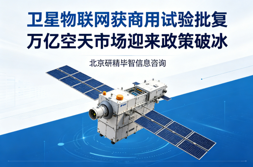 工信部批复卫星物联网商用试验，万亿级市场迎来政策破冰?