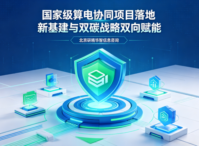 算电协同项目投运，国家级新基建战略落地见效?