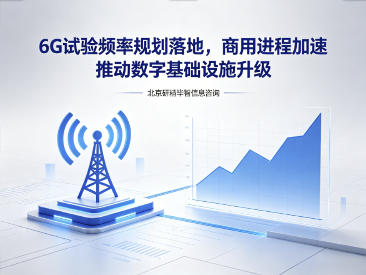6G试验频率规划落地，商用进程加速推动数字基础设施升级