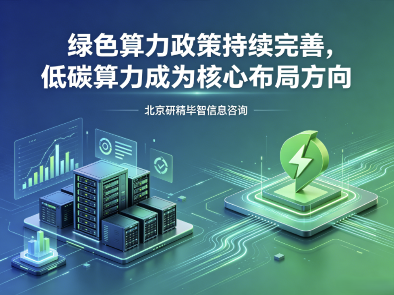 绿色算力政策体系持续完善，低碳算力项目成产业布局核心方向